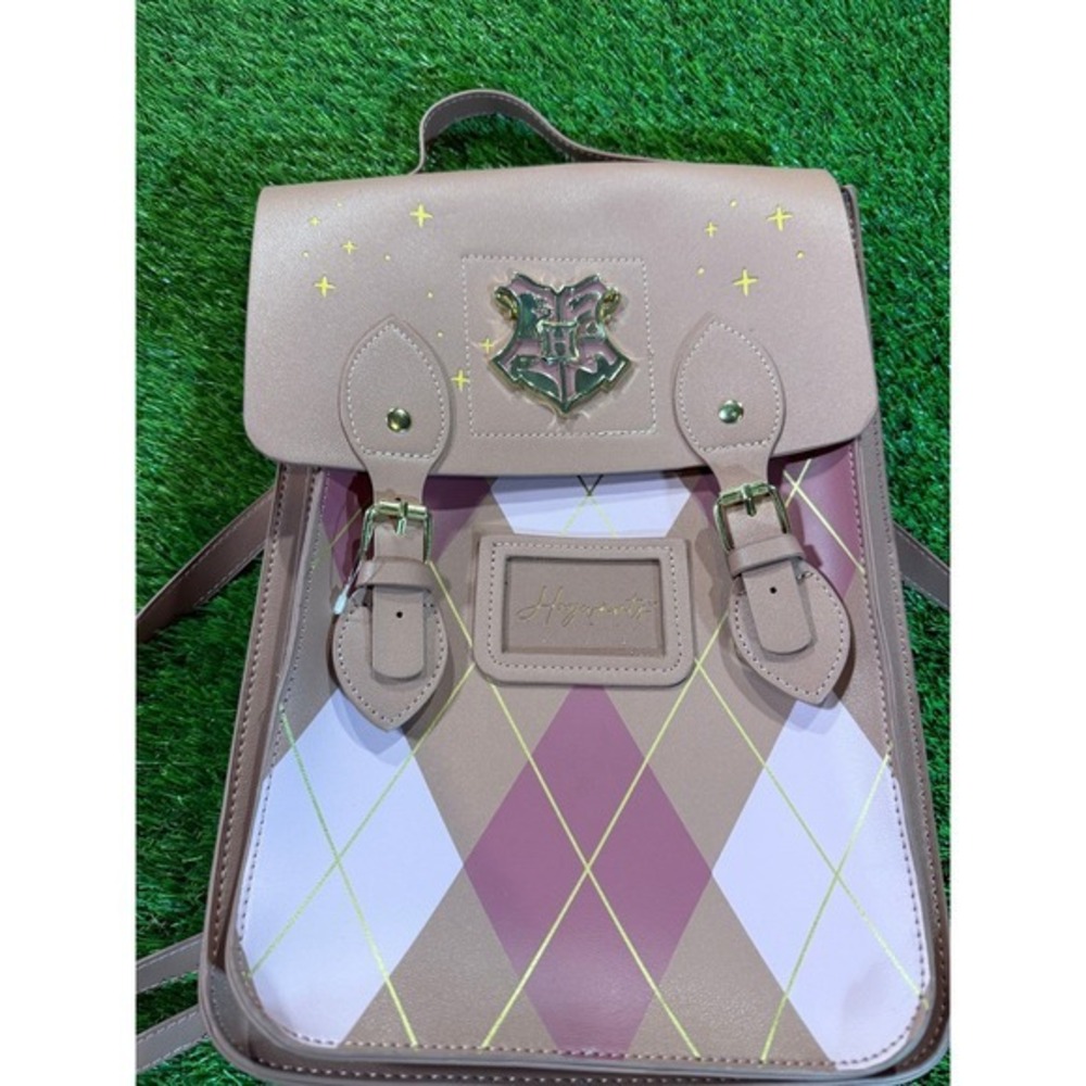 BioWorld ‎ Harry Potter Hogwarts Argyle Trunk Mini Backpack